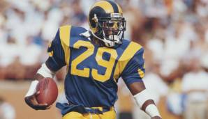 18. ERIC DICKERSON, Running Back: 15.396 Scrimmage-Yards (Rushing Yards: 13.259 / Receiving Yards: 2.137) - Teams: Rams, Colts, Raders, Falcons.