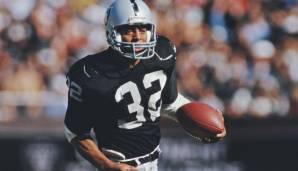8. MARCUS ALLEN, Running Back: 17.654 Scrimmage-Yards (Rushing Yards: 12.243 / Receiving Yards: 5.411) - Teams: Raiders, Chiefs.