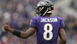 Platz 11: Lamar Jackson, Baltimore Ravens