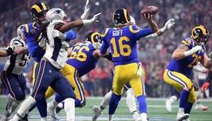 2018 - LOS ANGELES RAMS: 13-3, Niederlage im Super Bowl
