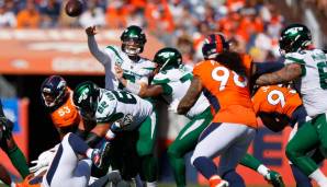 NEW YORK JETS: Auch in dieser Woche lief nichts rund bei Gang Green. Die Broncos schafften gegen die Jets den Shutdown, Zach Wilson warf zwei Picks. Aktuell sieht New York (einmal mehr) wie das schlechteste Team der Liga aus.