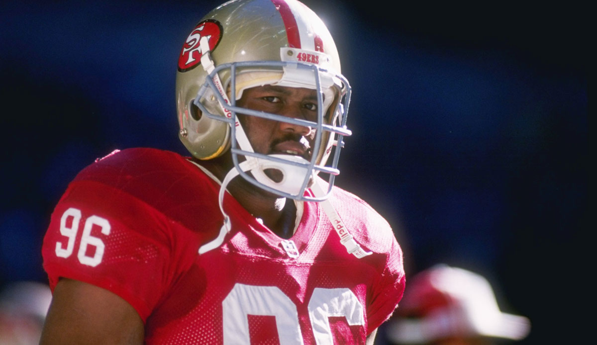 SAN FRANCISCO 49ERS - Defense - Defensive End - DENNIS BROWN: Kam als Zweitrundenpick 1990 in die Bay Area und gewann mit dem Team Super Bowl XXIX im Anschluss an besagtes Spiel gegen Dallas. Beendete die Karriere 1996.