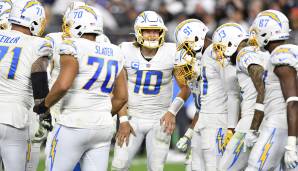 LOS ANGELES CHARGERS: Heim: Broncos, Chiefs, Raiders, Jaguars, Titans, Rams, Seahawks, Dolphins - Auswärts: Broncos, Chiefs, Raiders, Cardinals, Falcons, Browns, Texans, Colts, 49ers