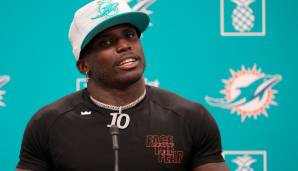 Tyreek Hill spielt künftig für die Miami Dolphins.