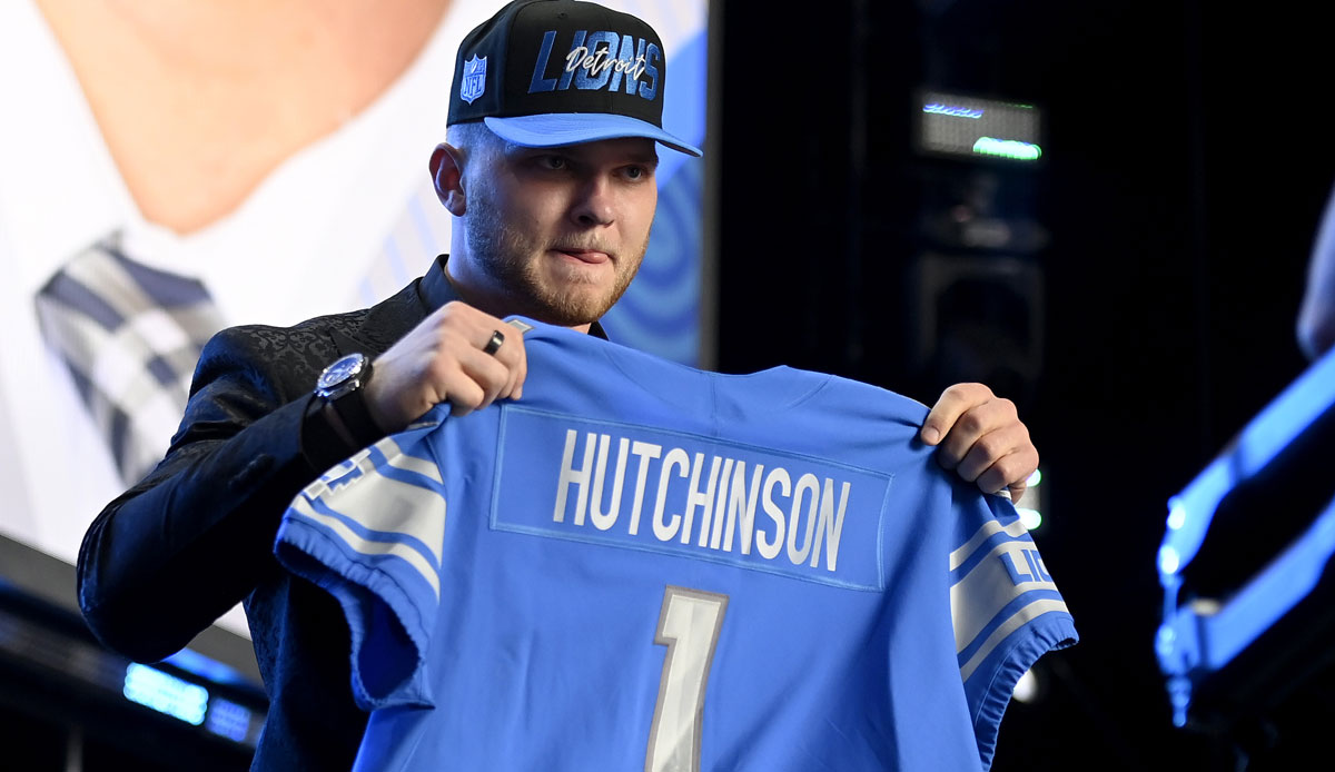 Aidan Hutchinson fiel den Lions im Draft in den Schoß.