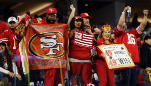 19. SAN FRANCISCO 49ERS (Levi's Stadium - Kapazität: 68.500) - Zuschauerschnitt 2021: 66.670 | Zuschauerzahl gesamt: 533.364 | Auslastung: 97,3 Prozent