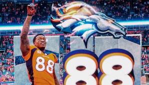 Demayrius Thomas wurde nach seinem Tod von den Denver Broncos geehrt.