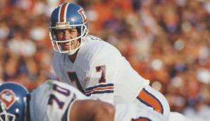 JOHN ELWAY (1983-1998): Der legendäre Quarterback der Denver Broncos war der erste Pick im Draft 1983 … aber von den Baltimore Colts! Ein Team, für das er ausdrücklich nicht spielen wollte.
