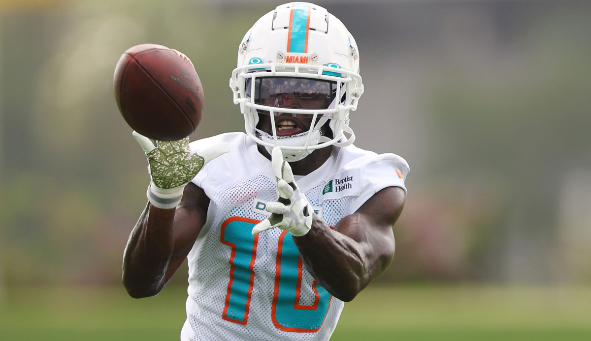 15. TYREEK HILL - Wide Receiver, Miami Dolphins