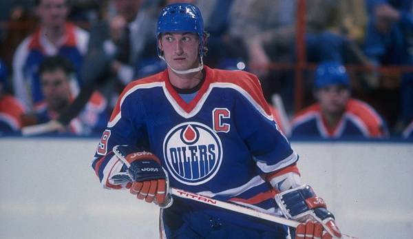 Platz 6: Wayne Gretzky (Edmonton Oilers) in der Saison 1984/85 mit 28 Spielen.