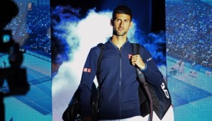 LONDON, ENGLAND - NOVEMBER 20: Novak Djokovic of Serbia walks out onto court prior to the Singles Final against Andy Murray of Great Britain at the O2 Arena on November 20, 2016 in London, England. (Photo by Clive Brunskill/Getty Images)