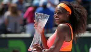 Prägende Figur - Serena Williams triumphierte zuletzt 2015 in Miami