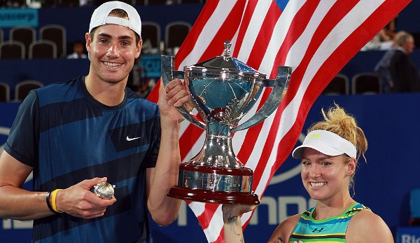 Zum bislang letzten Mal stemmten John Isner und Bethanie Mattek-Sands 2011 für die USA die Hopman-Cup-Trophäe in die Höhe und gaben dabei ein richtig niedliches Gespann ab.
