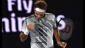 Roger Federer präsentiert sich in Melbourne bislang in unglaublicher Spiellaune.