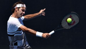 Roger Federer fühlt sich nach seiner langen Zwangspause ausgesprochen wohl.
