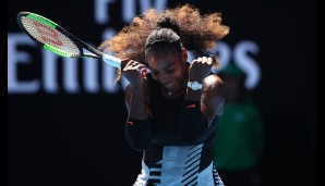 Serena Williams zeigt sich im Melbourne Park deutlich stärker, als von vielen angenommen.