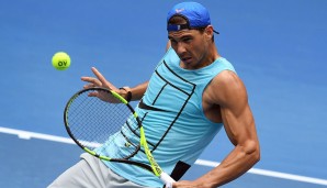 Der durchtrainierte Oberarm von Rafael Nadal regt immer wieder zum Staunen an.