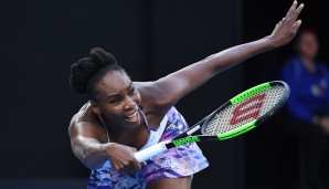 Die größere Schwester Venus tat sich schwer mit Serena mitzuhalten.