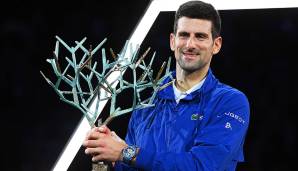 Novak Djokovic mit seinem Finalerfolg in Rom seinen 38. Masterssieg gefeiert. Wir zeigen die ewige Rangliste der Masters-1000-Turniersiege.