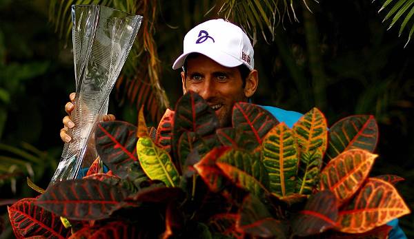 Platz 1: Novak Djokovic (Serbien), 38 Masters-Siege.