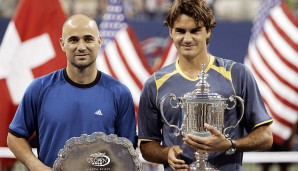 2005 gelingt Agassi noch einmal der Einzug in ein Grand-Slam-Finale bei den US Open. Im Endspiel ist Roger Federer allerdings zu stark