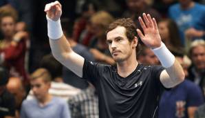 Ex-Nummer-eins Andy Murray trat zweimal in Wien an - und gewann zweimal das Turnier. Zuletzt im Jahr 2016, zuvor 2014.