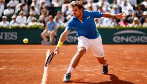 Stan Wawrinka steht nach seinem Sieg über Andy Murray im Finale der French Open 2017