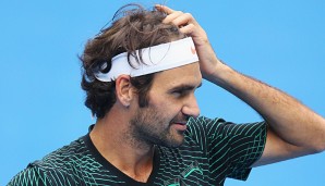 Auch hinter Roger Federers Aussichten steht ein Fragezeichen