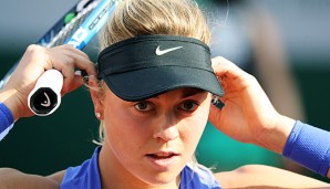 Carina Witthöft wirkt in Roland Garros sehr bei sich