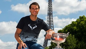 Rafael Nadal ist der erste Spieler, der ein Grand-Slam-Turnier zehnmal gewinnen konnte
