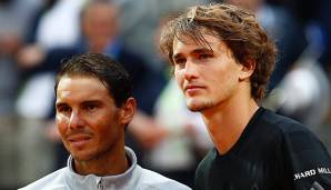 Rafael Nadal führt die French-Open-Setzliste vor Alexander Zverev an