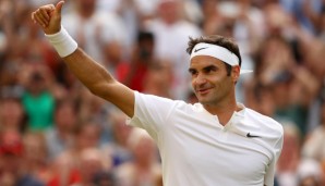 Roger Federer kommt seinem achten Wimbledon-Titel immer näher
