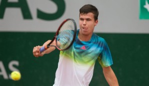 Daniel Altmaier beim Junioren-Event der French Open 2016