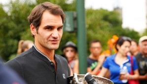 Lang lang ist's her: Roger Federer nach seinem Australian-Open-Sieg 2017