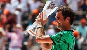 Roger Federer spielte ein famoses erstes Quartal 2017