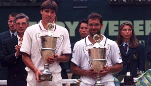 Karsten Braasch (r.) gewann im Laufe seiner Karriere sechs ATP-Doppel-Titel