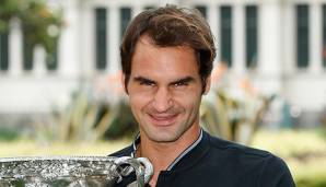 Roger Federer geht in Melbourne voll auf die 20