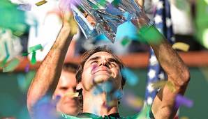 Roger Federer geht als einziger Ex-Sieger ins Rennen von Indian Wells