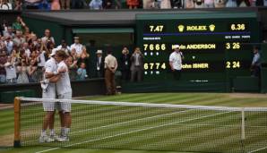 Anderson und Isner kritisierten nach ihrem Match das aktuelle Format in Wimbledon.
