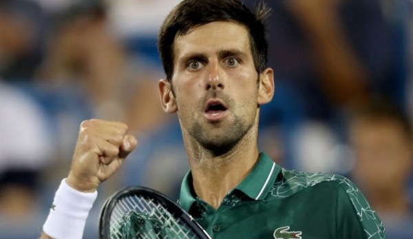 Novak Djokovic steht im Cincinnati-Viertelfinale