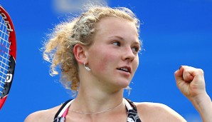 Katerina Siniakova holte den ersten Punkt für Tschechien
