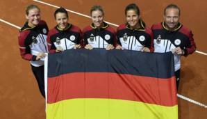 Das deutsche Fed-Cup-Team will ins Finale einziehen