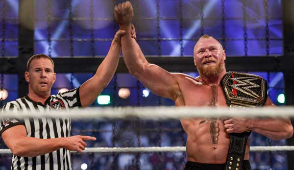 Brock Lesnar tritt bei WrestleMania 38 gegen Roman Reigns an.