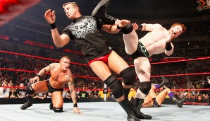 WWE-Superstar Sheamus (r.) ist nicht nur amtierender King of the Ring, sondern auch zweifacher WWE-Champion